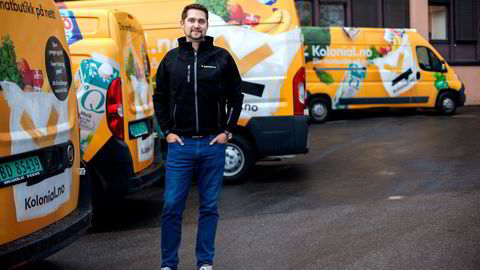 Mens Rema kjøper matkasse-leverandøren Kolonihagen står samarbeidspartner Kolonial.no foreløpig på egne ben. - Rema har ikke forkjøpsrett, sier Kolonial-gründer Karl Alveng Munthe-Kaas. Foto:
