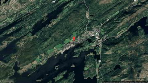 Området rundt Strandaveien 35A, Åfjord, Trøndelag