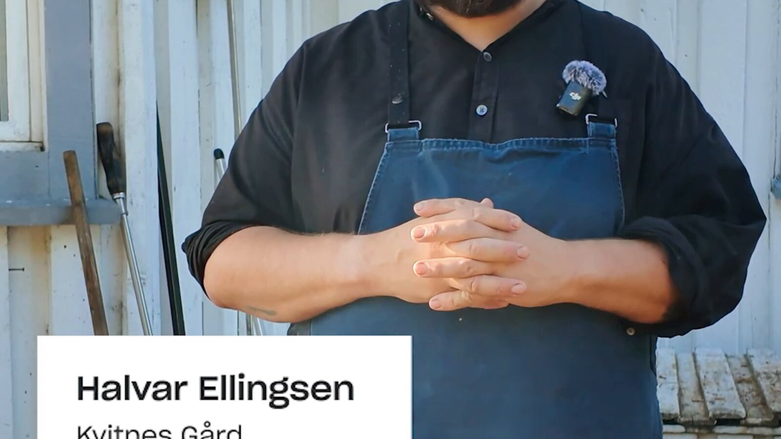 - Her på Kvitnes Gård så bruker vi grillen året rundt