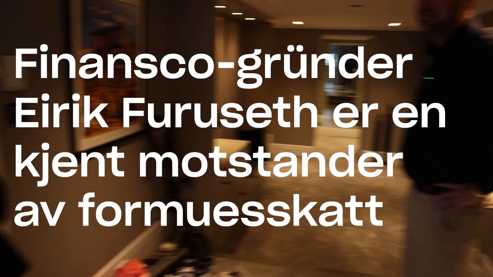 Slik gikk det da Eirik Furuseth skulle si noe positivt om Støre
