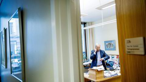 KrFs finanspolitiske talsmann Hans Olav Syversen tror ikke den økonomiske situasjonen i 2017 vil tilsi mindre oljepengebruk. Foto: Gorm K. Gaare