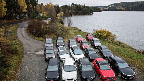 Med hele 17 konkurrerende biler, ble det ny deltagerrekord for Firmabiltesten i 2014.
                  Foto: Aleksander Nordahl
