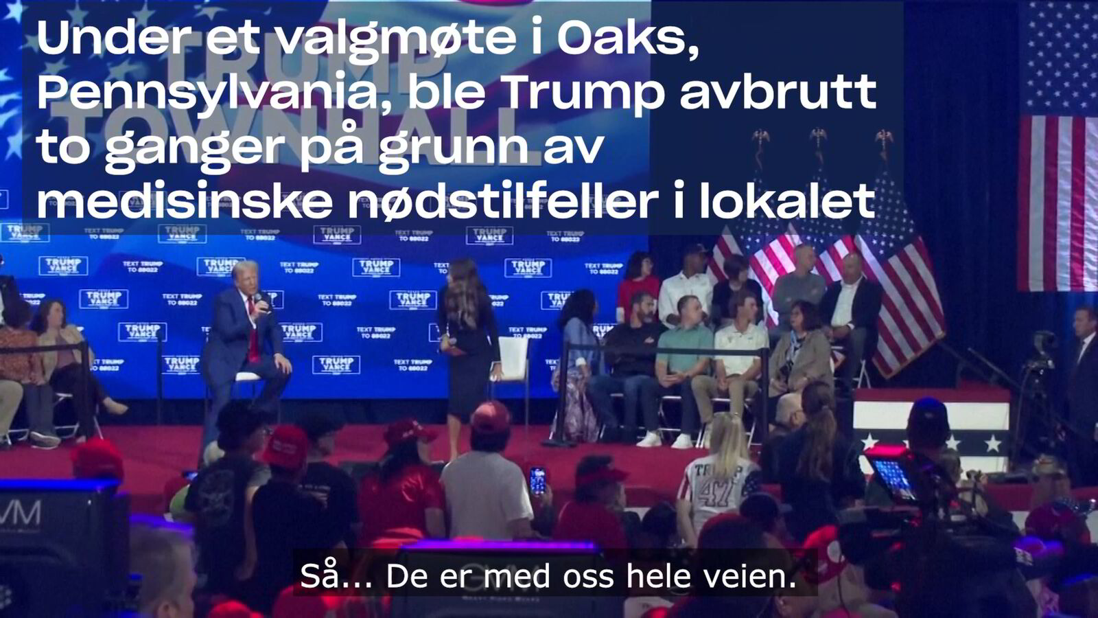 Avbrutt av medisinske nødstilfeller i lokalet – spilte musikk på full guffe i 39 minutter