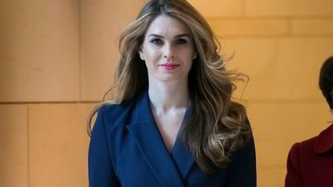 Tidligere kommunikasjonssjef i Det hvite hus, Hope Hicks, svarte kun på ett eneste spørsmål om vært da hun vitnet for justiskomiteen i Kongressen bak lukkede dører torsdag.