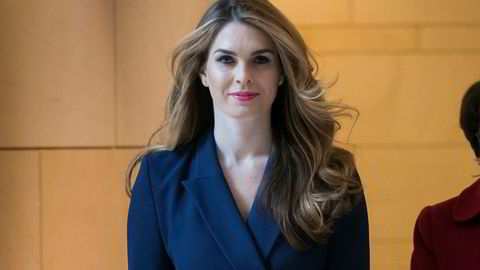 Tidligere kommunikasjonssjef i Det hvite hus, Hope Hicks, svarte kun på ett eneste spørsmål om vært da hun vitnet for justiskomiteen i Kongressen bak lukkede dører torsdag.