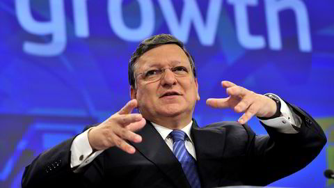 EU-kommisjonens tidligere leder José Manuel Barroso har skapt opprør blant EU-ansatte ved sin overgang til den amerikanske investeringsbanken Goldman Sachs. Foto: Georges Gobet/AFP Photo/NTB Scanpix