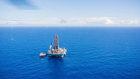 MARKED I ENDRING. Her et illustrasjonsfoto av boreriggen «Maersk Developer» på oppdrag for Statoil i Mexicogolfen. Foto: Johannes Worsøe Berg