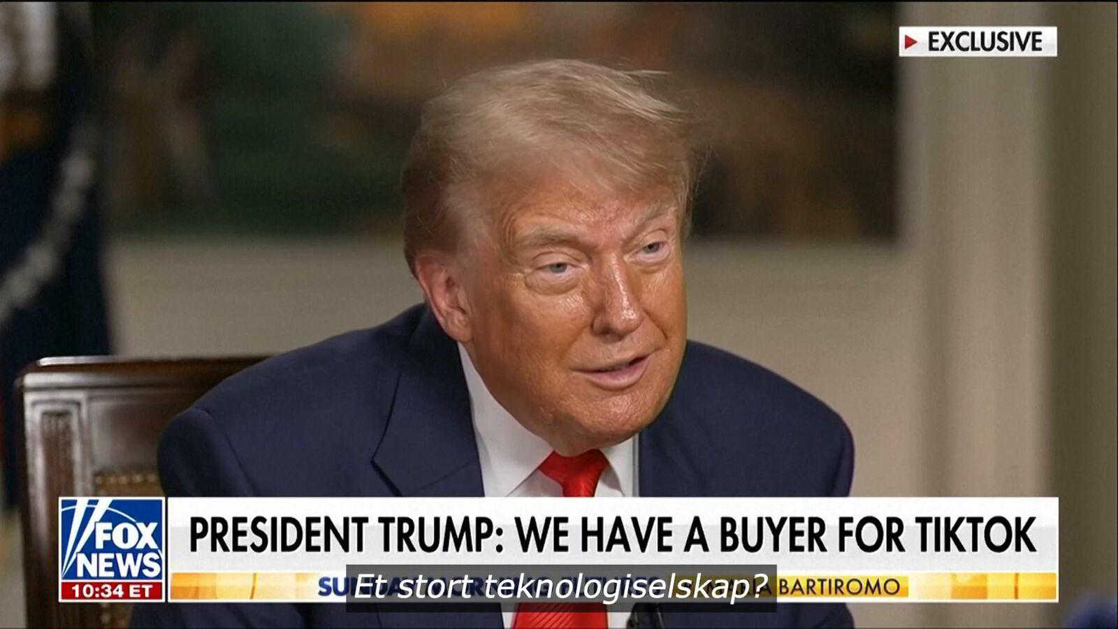 Donald Trump sier han har en kjøper for Tiktok