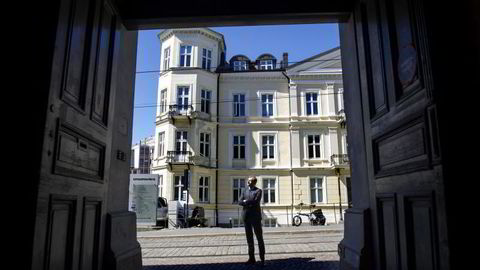 Administrerende direktør Carl Geving i Norges Eiendomsmeglerforbund vil ha boliger på golfbanene rundt Oslo. Foto: Elin Høyland