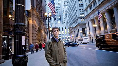 Finansmarkedene har vært preget av optimisme under Donald Trumps tid som president. I Chicago feirer Edward Boyle i Boston Options Exchange LLC (Box) børsfesten med å åpne et børsgulv av den gamle sorten.