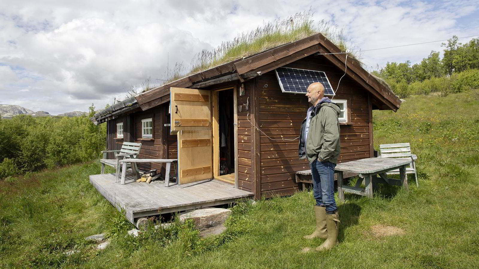 Stein Lier-Hansen til DN i 2019: På sine private hytter rundt 100 dager i året