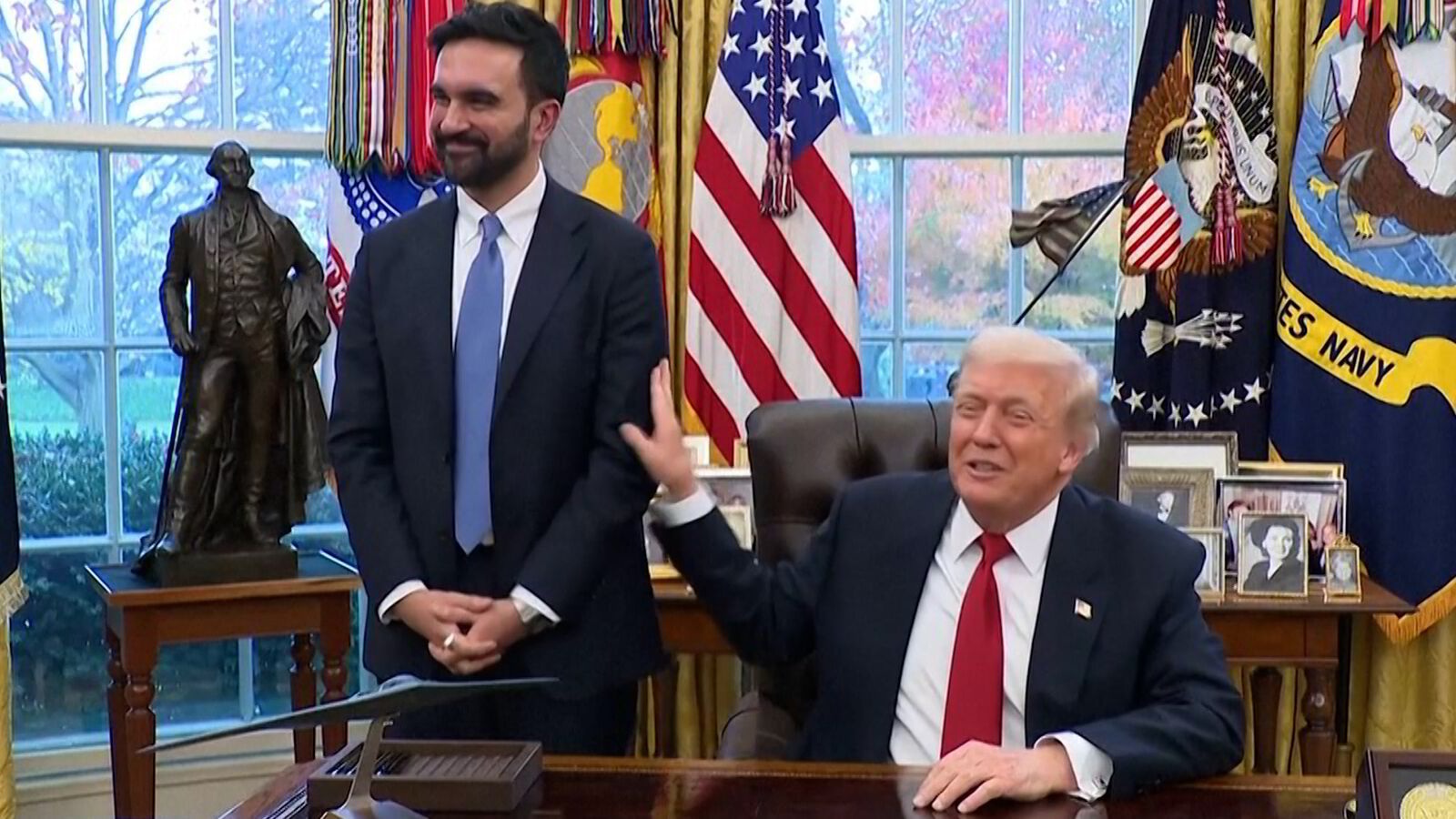 Trump til Mamdani om å være fascist: «Du kan bare si ja»