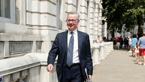 Michael Gove er skuffet over at EU ikke finner grunnlag for en ny runde med brexit-forhandlinger med britene. Gove er britisk statsråd uten portefølje, men med ansvar for å forberede brexit.