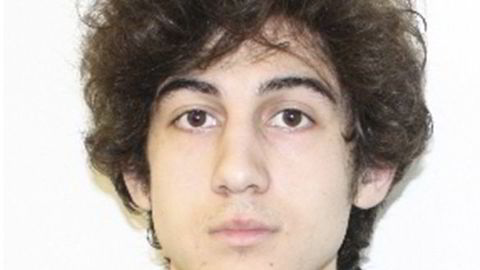 Dzjokhar Tsarnajev ble onsdag kjent skyldig i terrorangrepet i Boston for to år siden. Foto: Reuters / NTB scanpix