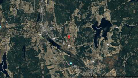 Området rundt Lysmovegen 35, Eidskog, Innlandet