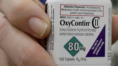 Purdue Pharma, som blant annet produserer den smertestillende medisinen Oxycontin, har søkt om konkursbeskyttelse.