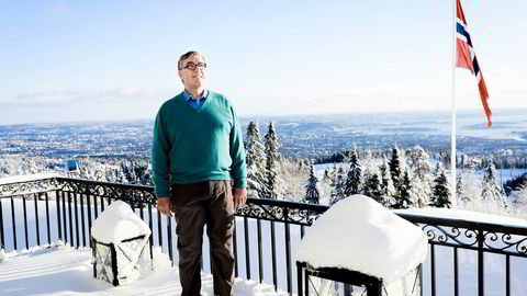 Stein Erik Hagen vil gi bort trekunstinstallasjonen til Oslo kommune.