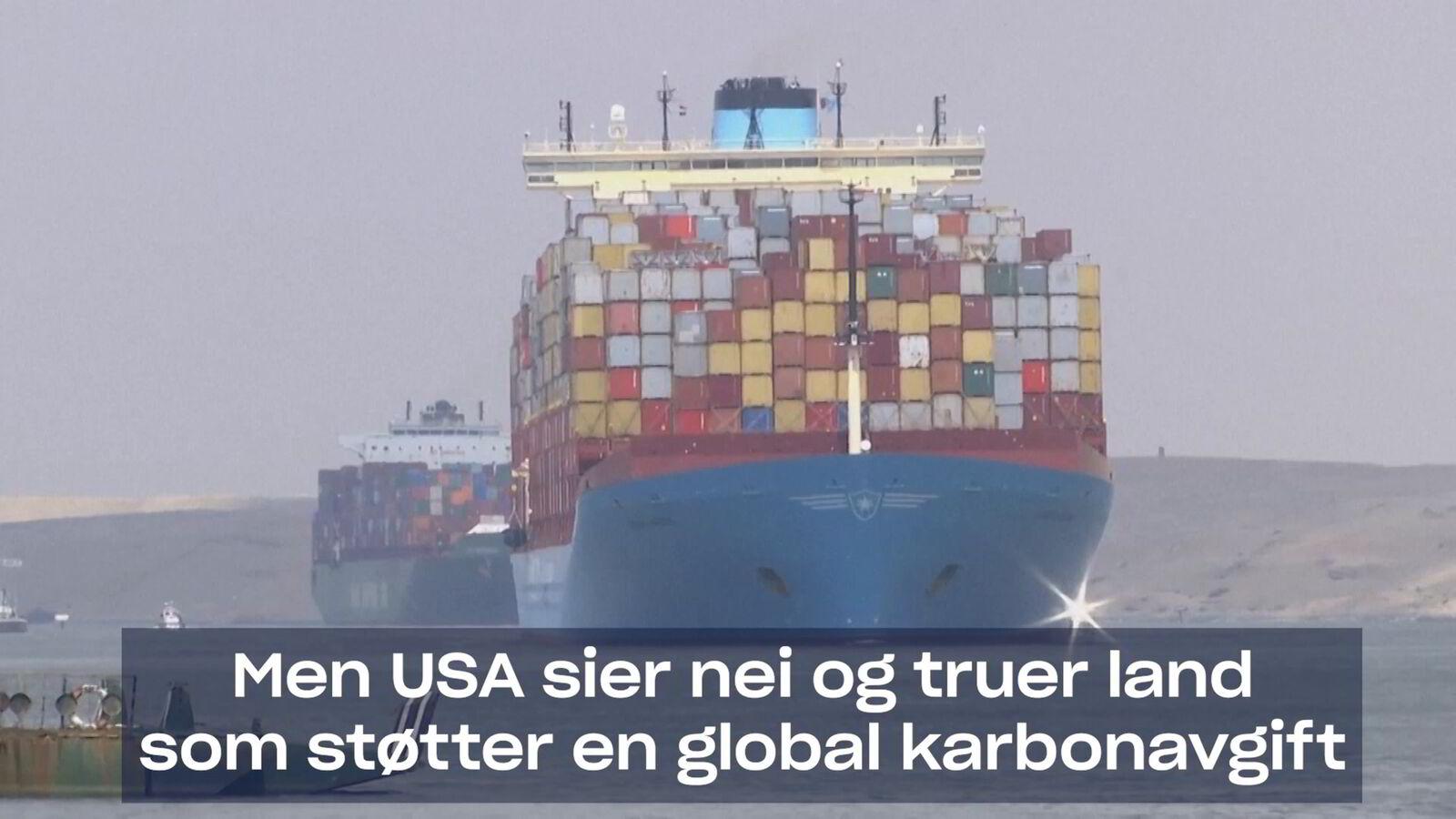 Shipping kan få verdens første klimaskatt
