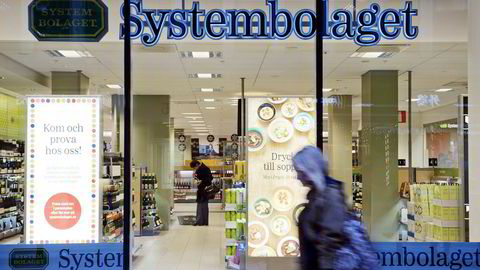 Systembolaget i Stockholm.