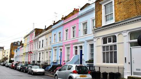 Innen 2020 må en førstegangskjøper i sentrale deler av London ha en årsinntekt på minst 106.000 pund, drøye 1,2 millioner kroner, for å ha råd til en gjennomsnittlig bolig. Foto: Istock