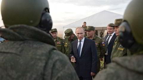 Russlands president Vladimir Putin viser klar støtte til den syriske presidenten Bashar al-Assad. Foto: