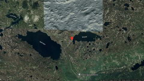 Området rundt Bergsjø høgfjellsleiligheter 1A, Ål, Viken