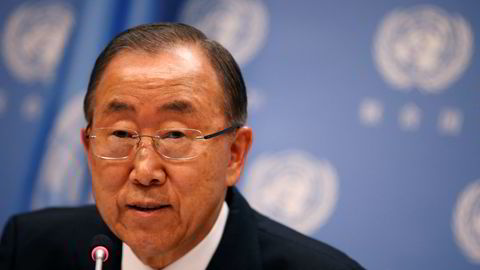 FNs generalsekretær Ban Ki-moon. Foto: Mike Segar/Reuters/NTB scanpix