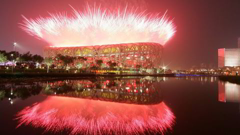 Kina brukte mer enn 40 milliarder dollar da de arrangerte sommer-OL i 2008, men vinter-OL byr på større utfordringer. Foto: Bullit Marquez, NTB Scanpix