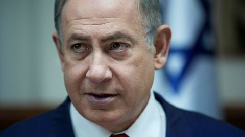 Israels statsminister Benjamin Netanyahu minner USAs president Donald Trump på valgkampløftet om å flytte den amerikanske ambassaden fra Tel Aviv til Jerusalem.