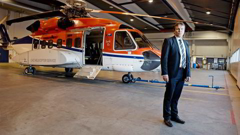 CHC Helikopter Service-sjef Arne Roland. Foto: