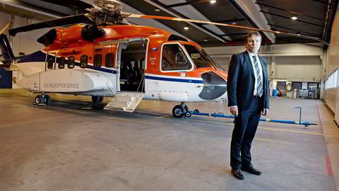 CHC Helikopter Service-sjef Arne Roland åpner for å flytte utenlands hvis markedet åpnes for aktører i utlandet. Da kan Luftfartstilsynet ende helt uten kontroll av aktørene. Foto: