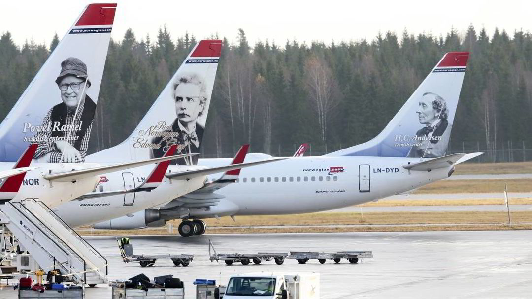 Norwegian Fly Omsider På Vei Hjem Dn 