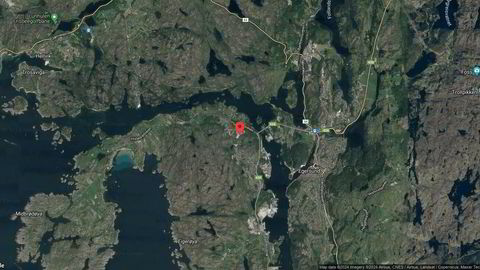 Området rundt Krukkeveien 59, Eigersund, Rogaland
