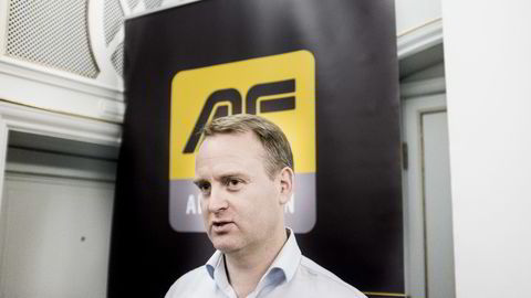 Konsernsjef Morten Grongstad i AF Gruppen.
                  Foto: Adrian Nielsen