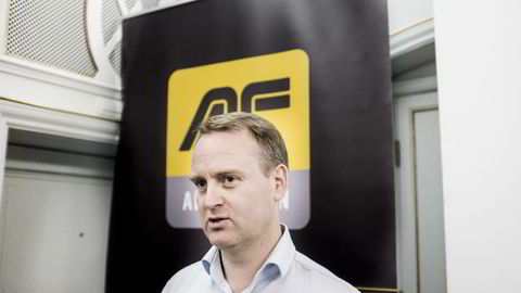 Konsernsjef Morten Grongstad i AF Gruppen.
                  Foto: Adrian Nielsen