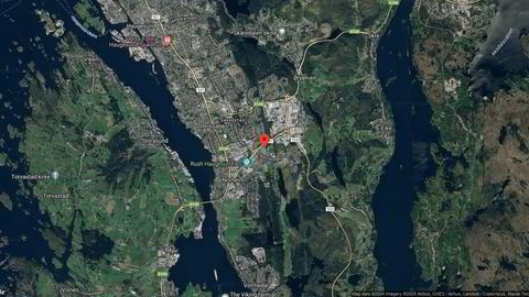 Området rundt Spannalia 27A, Karmøy, Rogaland