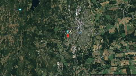 Området rundt Kvartsvegen 24, Vestre Toten, Innlandet