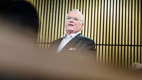Herbjørn Hansson, sjef og styreleder for Nordic American Tankers. Foto: Per Thrana