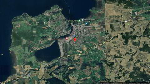 Området rundt Fagerbakkvegen 5B, Levanger, Trøndelag