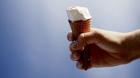 Totalt 2880 tonn iskrem ble importert til Norge i første halvår i år. Foto: Stian Lysberg Solum /