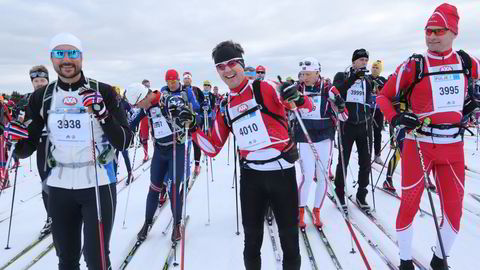 Kronprins Haakon og hans danske kollega kronprins Frederik. Foto: Birken/Geir Olsen