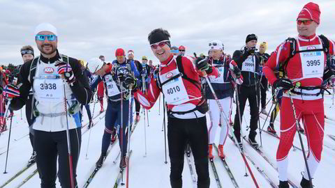 Kronprins Haakon og hans danske kollega kronprins Frederik. Foto: Birken/Geir Olsen