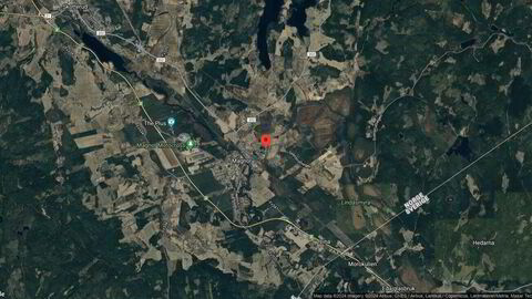 Området rundt Brennåsvegen 12, Eidskog, Innlandet