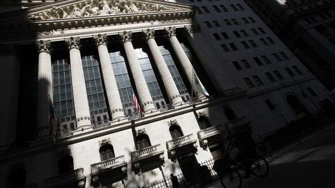 Fredag er det nedgang på Wall Street. Foto: AP Photo/Mark Lennihan