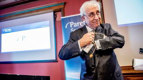 DNO-styreleder og storeier Bijan Mossavar-Rahmani nærmer seg kontroll over oljeselskapet Faroe, og ble torsdag belønnet med markant kursoppgang på Oslo Børs.