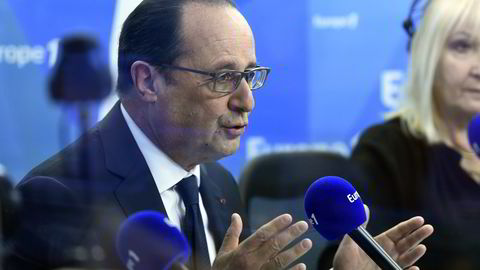 UTSATT. Fredskonferansen for Midtøsten er utsatt, sier president François Hollande til fransk radio. FOTO: Reuters / NTB scanpix