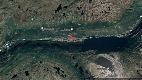 Området rundt Birkelands gate 6B, Tinn, Telemark og Vestfold