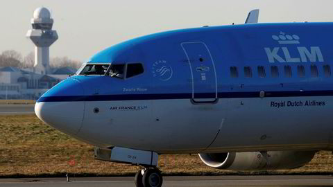 KLM setter flere fly på bakken på grunn av uvær.