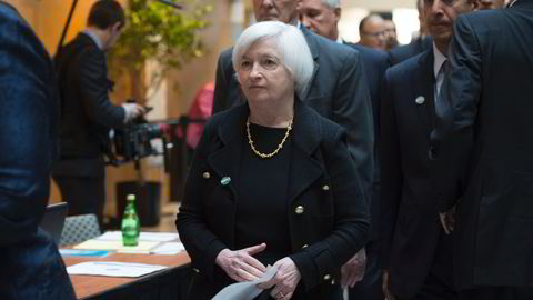 Sentralbanksjef Janet Yellen i Federal Reserve. Foto: AFP PHOTO / MOLLY RILEY