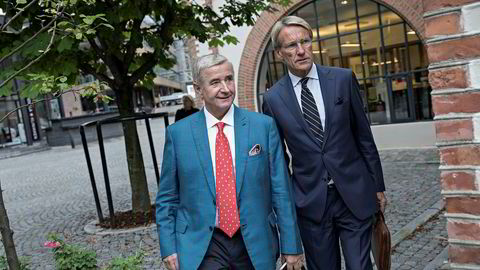 Investor Christen Sveaas og Astrup-Fearnley-sjef Jon-Aksel Torgersen ble valgt inn i Norske Skogs styre for tre uker siden og kjemper nå for sine investeringer og for Norske Skogs overlevelse.